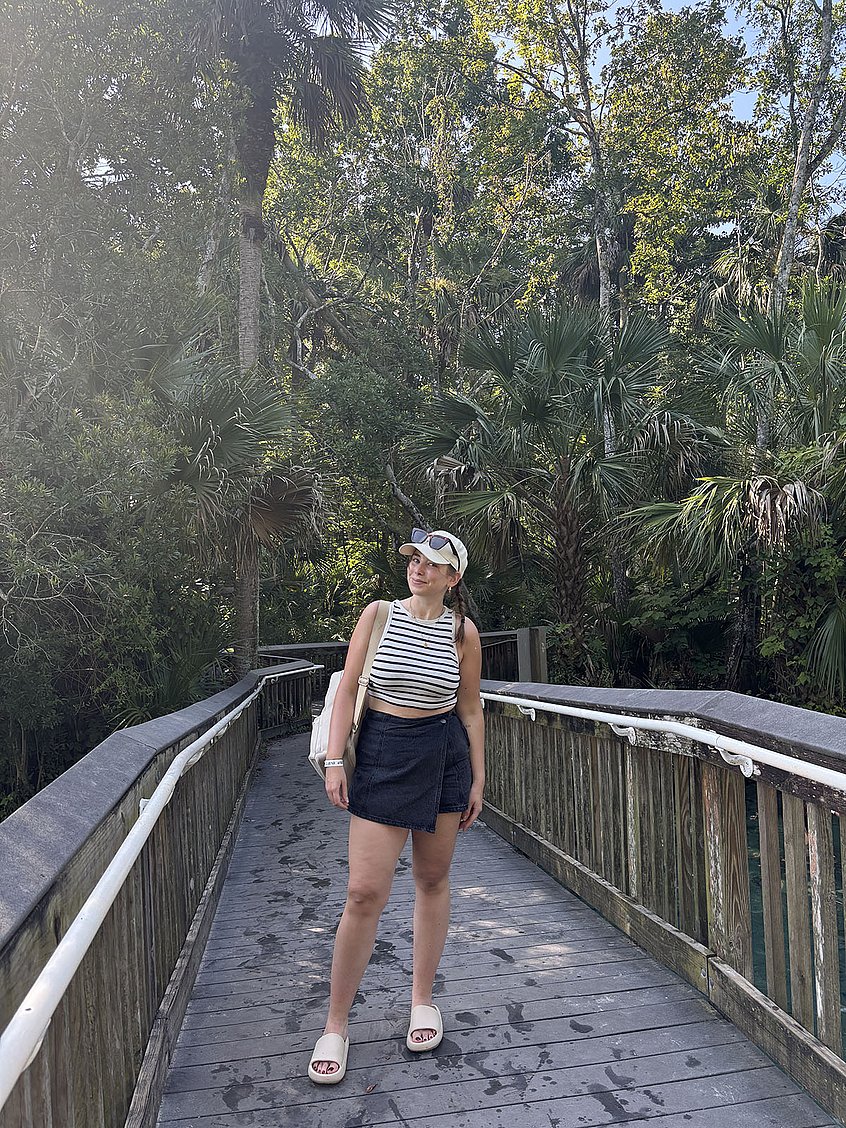 Rieker Studentin Alina in Orlando.