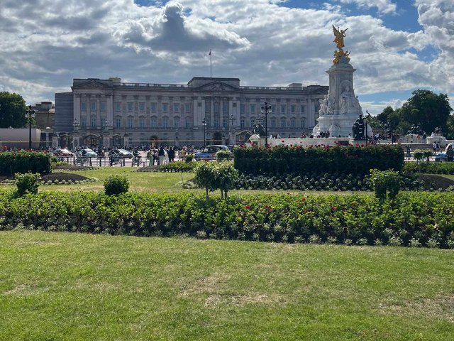 Der Buckingham Palace in London.