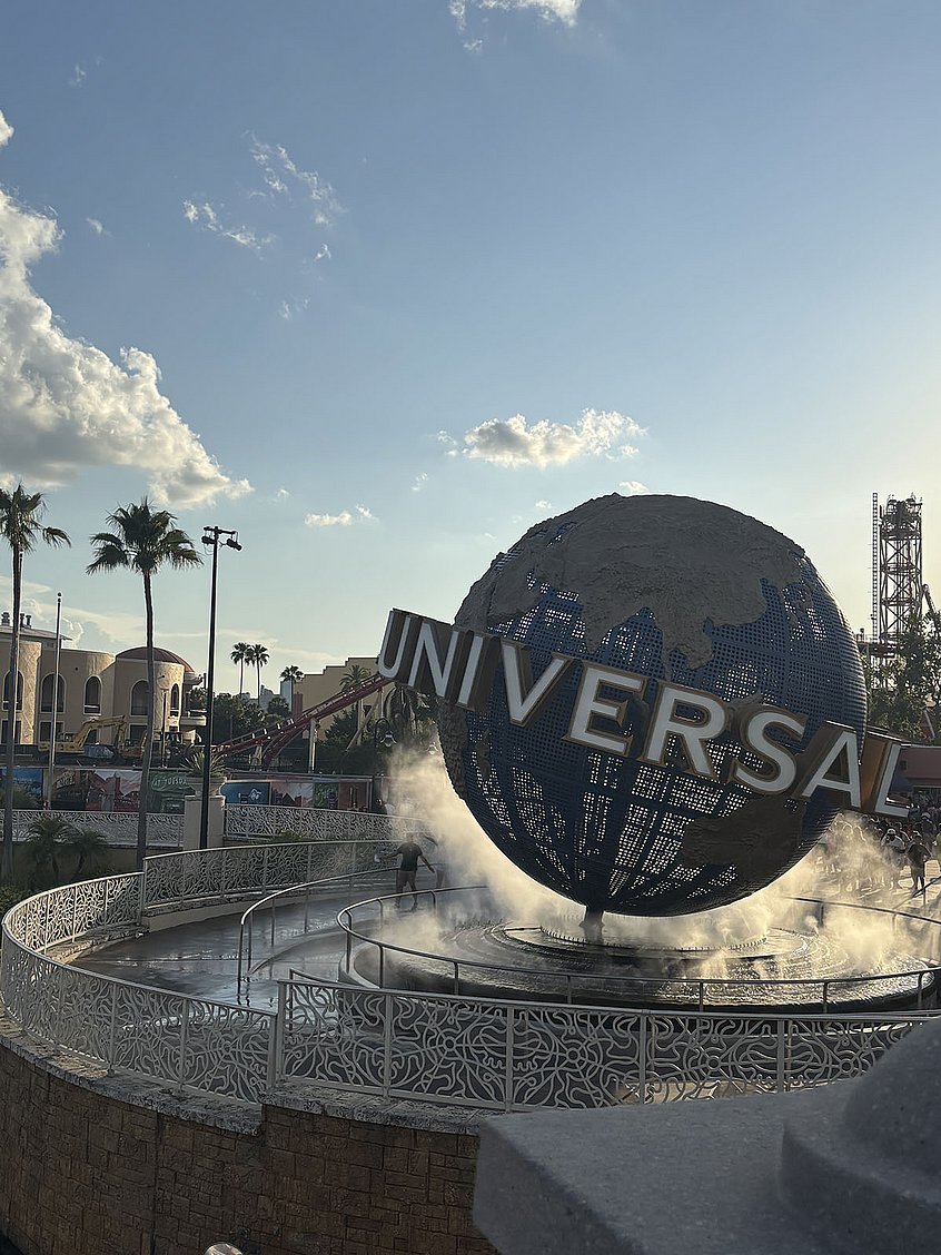 Besuch der Universal Studios in Orlando.