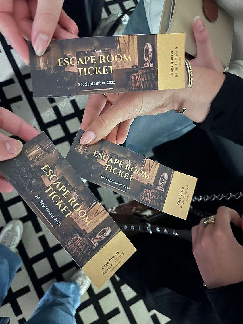 Escaperoom am Azubiausflug 2025.