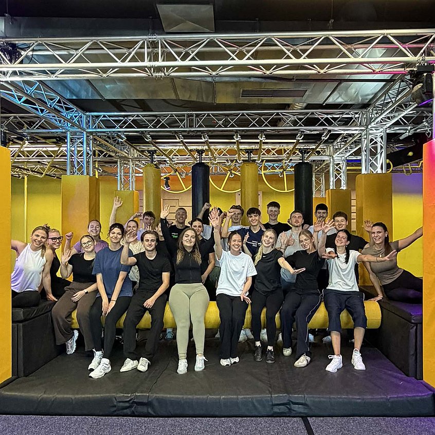 Rieker Azubiausflug 2026 Gruppenbild
