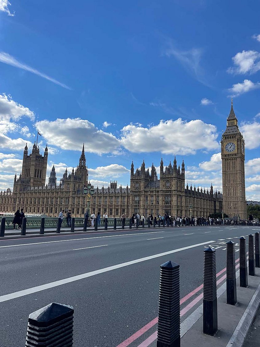 Der Big Ben in London.